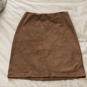 Tan skirt
